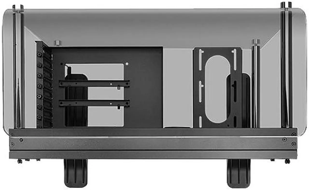 Alt view image 15 of 20 - Thermaltake Core P3 Tempered Glass Curved Edition CA-1G4-00M1WN-05 Black SPCC / Tempered Glass ATX Open Frame Chassis Computer Case