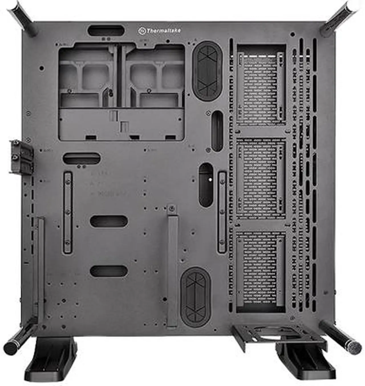 Alt view image 8 of 20 - Thermaltake Core P3 Tempered Glass Curved Edition CA-1G4-00M1WN-05 Black SPCC / Tempered Glass ATX Open Frame Chassis Computer Case