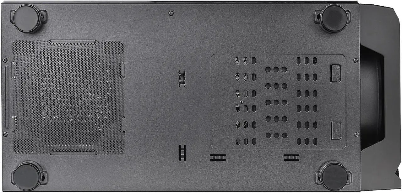 Alt view image 8 of 18 - Thermaltake Commander C31 Motherboard Sync ARGB ATX Mid Tower Computer Chassis with 2x 200mm ARGB 5V Motherboard Sync RGB Front Fans + 1x 120mm Rear Black Fan Pre-installed CA-1N2-00M1WN-00