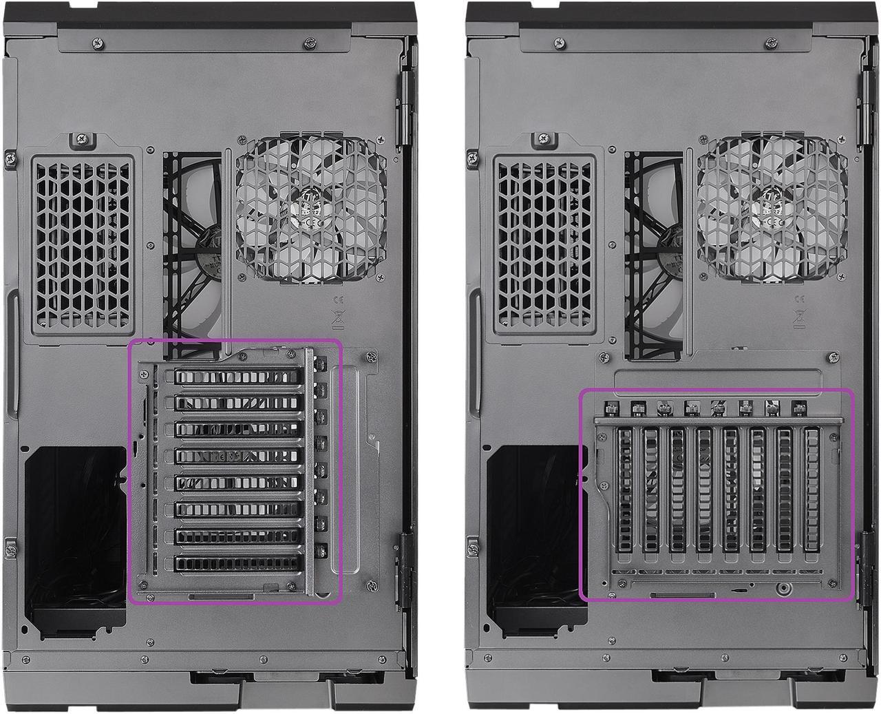 Alt view image 11 of 19 - Thermaltake View 51 Motherboard Sync ARGB E-ATX Full Tower Gaming Computer Case with 2 x 200mm ARGB 5V Motherboard Sync RGB Fans + 140mm Black Rear Fan Pre-Installed, CA-1Q6-00M1WN-00