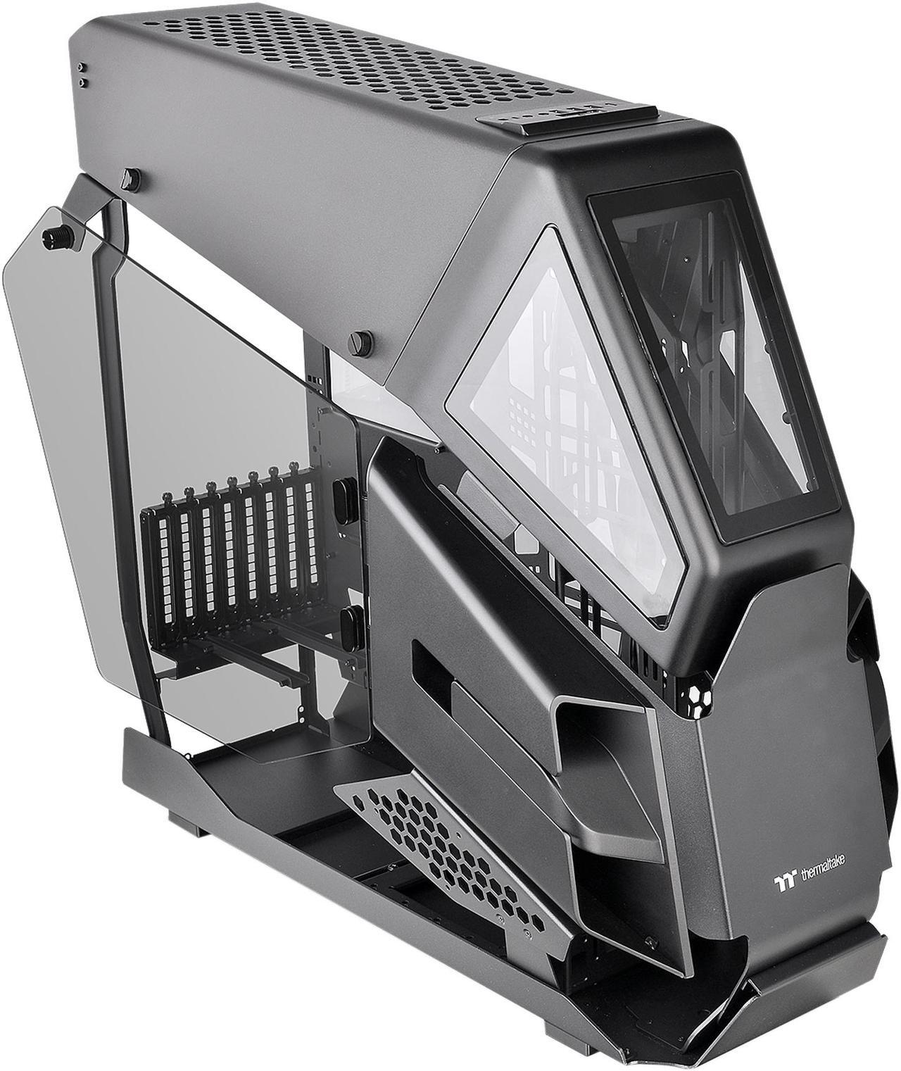 Main image of Thermaltake AH T600 Helicopter Styled Open Frame Tempered Glass Swing Door E-ATX Full Tower Case CA-1Q4-00M1WN-00