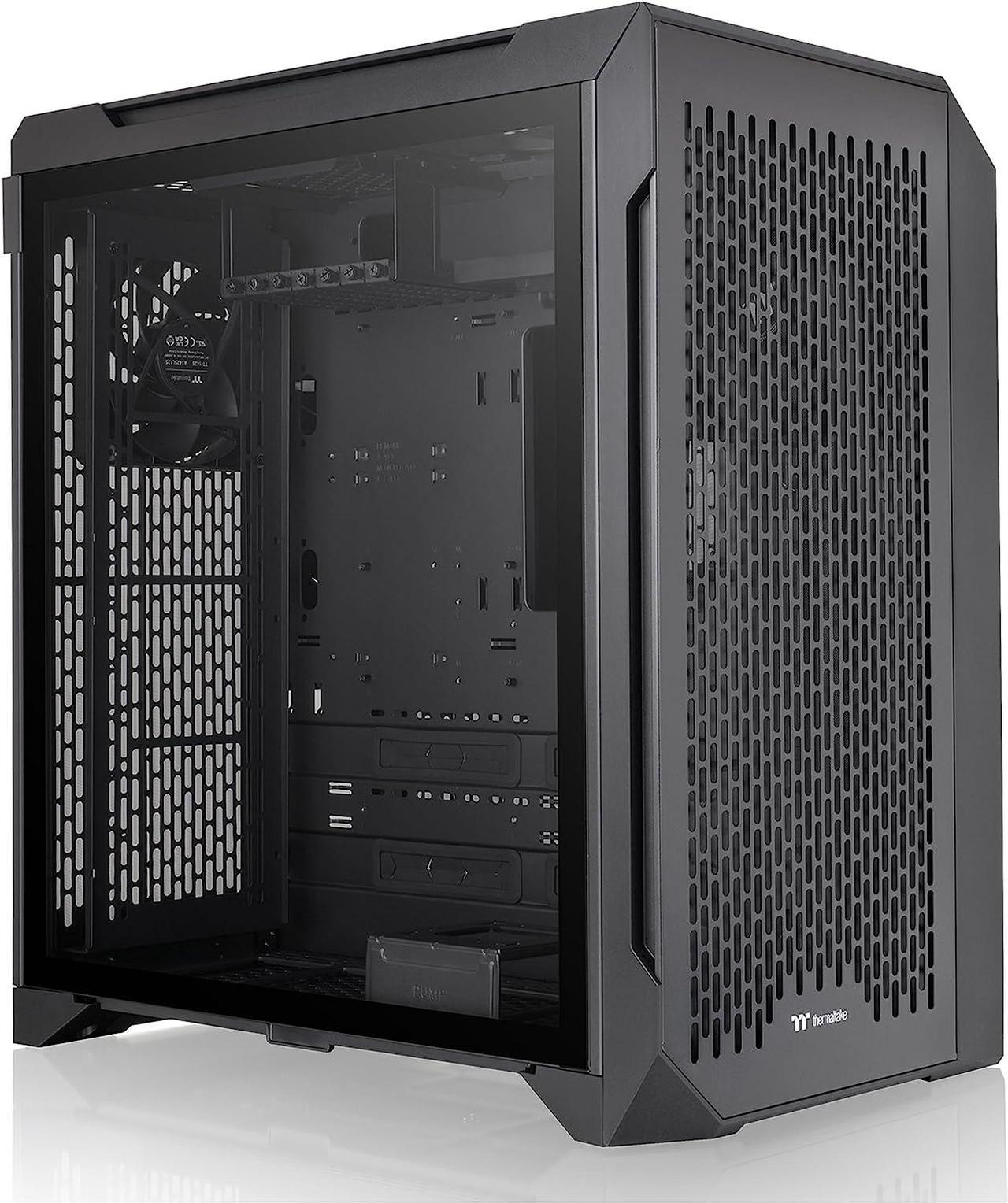 Thermaltake CTE C700 Air Mid Tower with Centralized Thermal Efficiency Design; 3x140mm CT140 Fans Pre-Installed; Tempered Glass Side Panel; CA-1X7-00F1WN-00