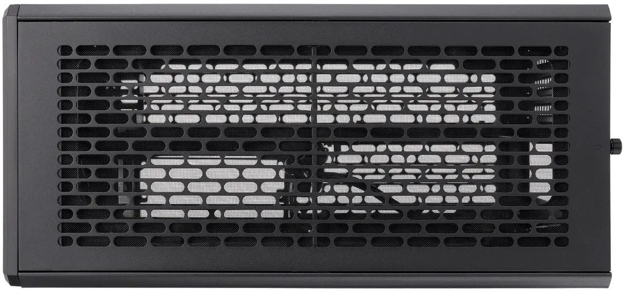 Alt view image 8 of 15 - Thermaltake TR100 SFF Chassis mITX Support 18.9 Liters PCIe 4.0 Riser Cable Included 360mm GPU Clearance 280mm Radiator Support Removable PCIe Bracket, Black, CA-11A-00S1NN-00