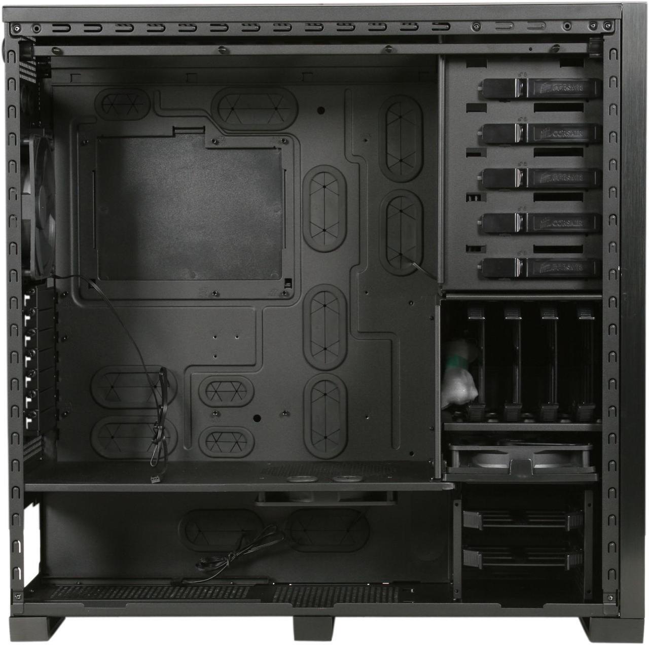Alt view image 7 of 10 - Corsair Obsidian Series 700D CC700D Black Aluminum / Steel ATX Full Tower Computer Case