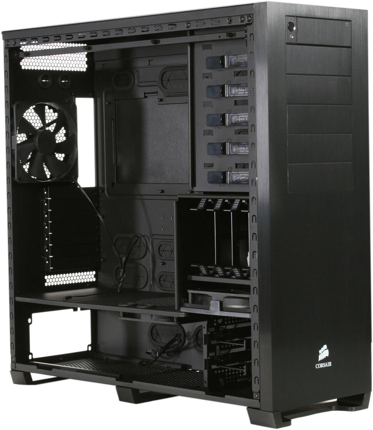 Alt view image 8 of 10 - Corsair Obsidian Series 700D CC700D Black Aluminum / Steel ATX Full Tower Computer Case