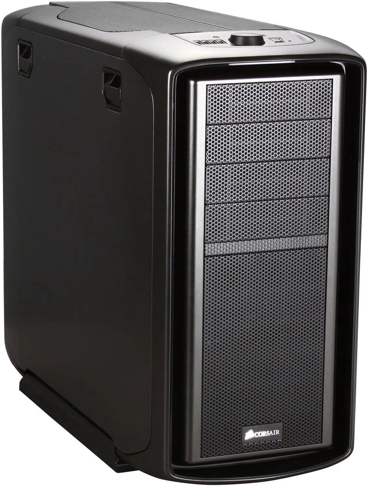 Main image of Corsair Graphite Series 600T Black Steel / Plastic ATX Mid Tower Computer Case