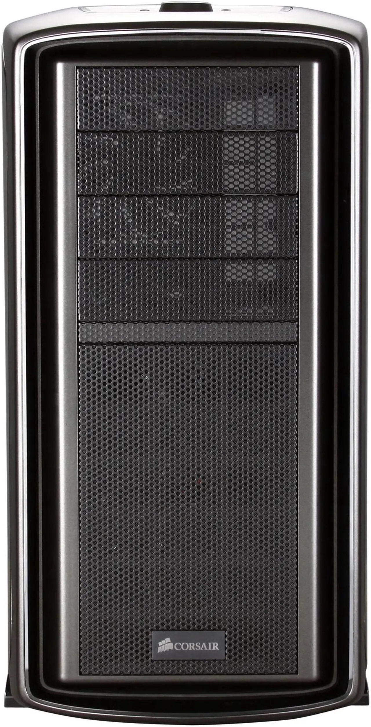 Alt view image 2 of 10 - Corsair Graphite Series 600T Black Steel / Plastic ATX Mid Tower Computer Case