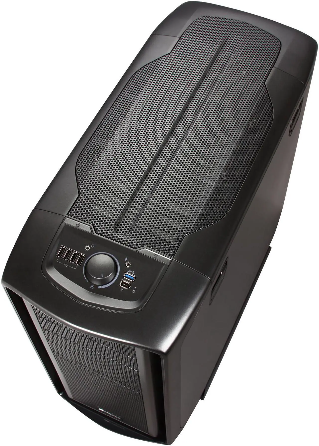 Alt view image 8 of 10 - Corsair Graphite Series 600T Black Steel / Plastic ATX Mid Tower Computer Case