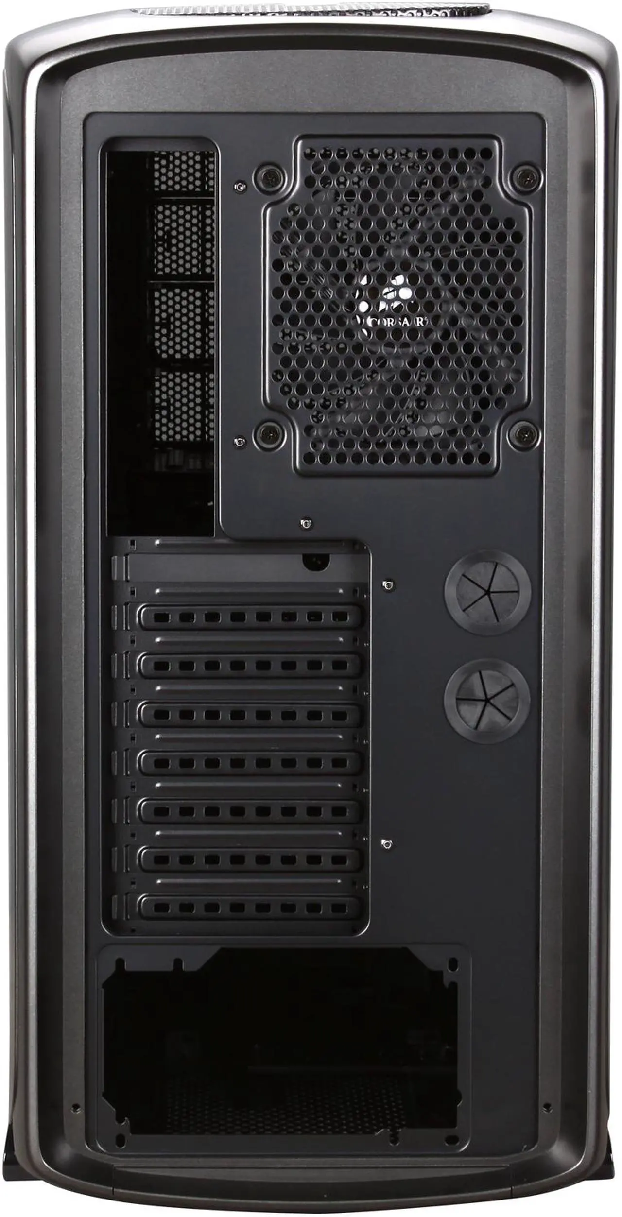 Alt view image 9 of 10 - Corsair Graphite Series 600T Black Steel / Plastic ATX Mid Tower Computer Case