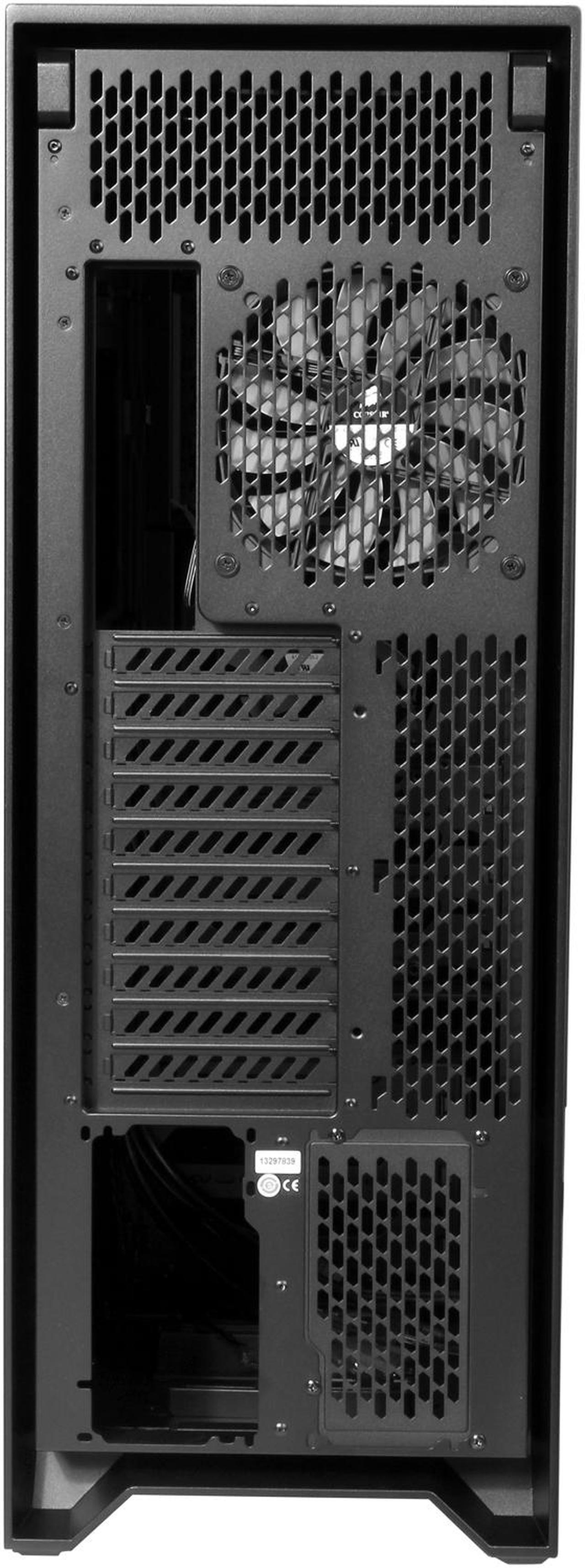 Alt view image 10 of 10 - Corsair Obsidian Series 900D (CC-9011022-WW) Black Brushed Aluminum and Steel ATX Super Tower Computer Case ATX (not included) Power Supply