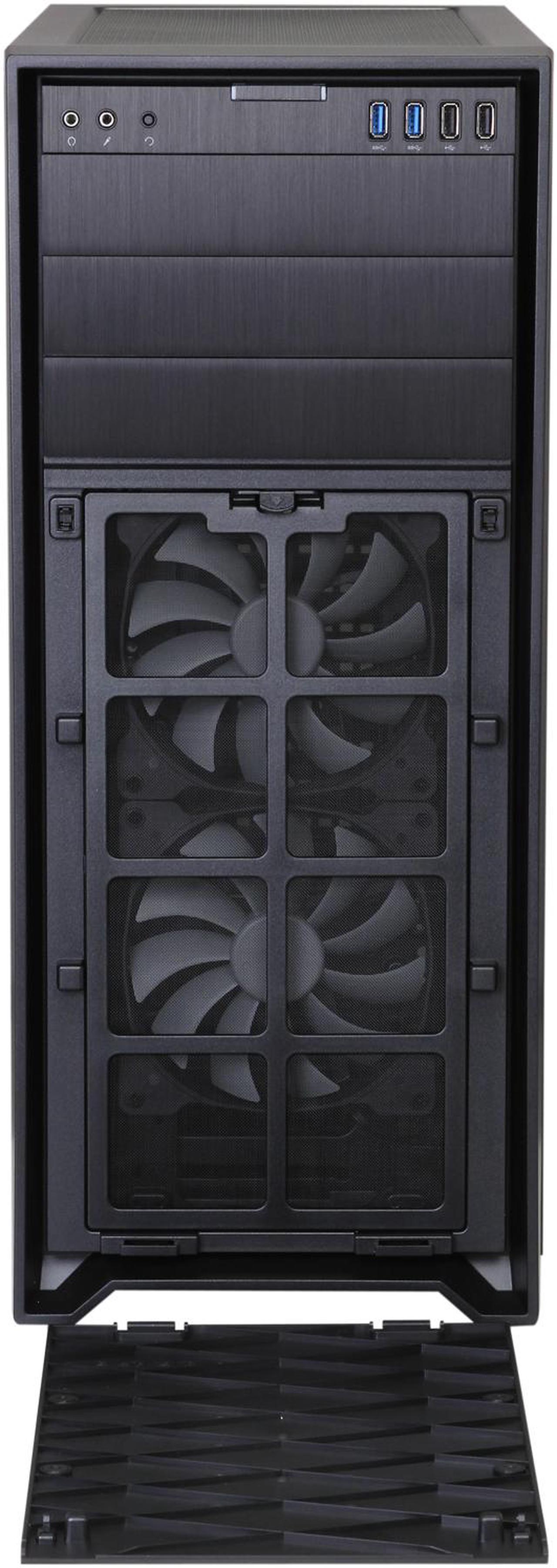 Alt view image 2 of 14 - Corsair Obsidian Series 750D CC-9011035-WW Black Brushed Aluminum and Steel ATX Full Tower Computer Case