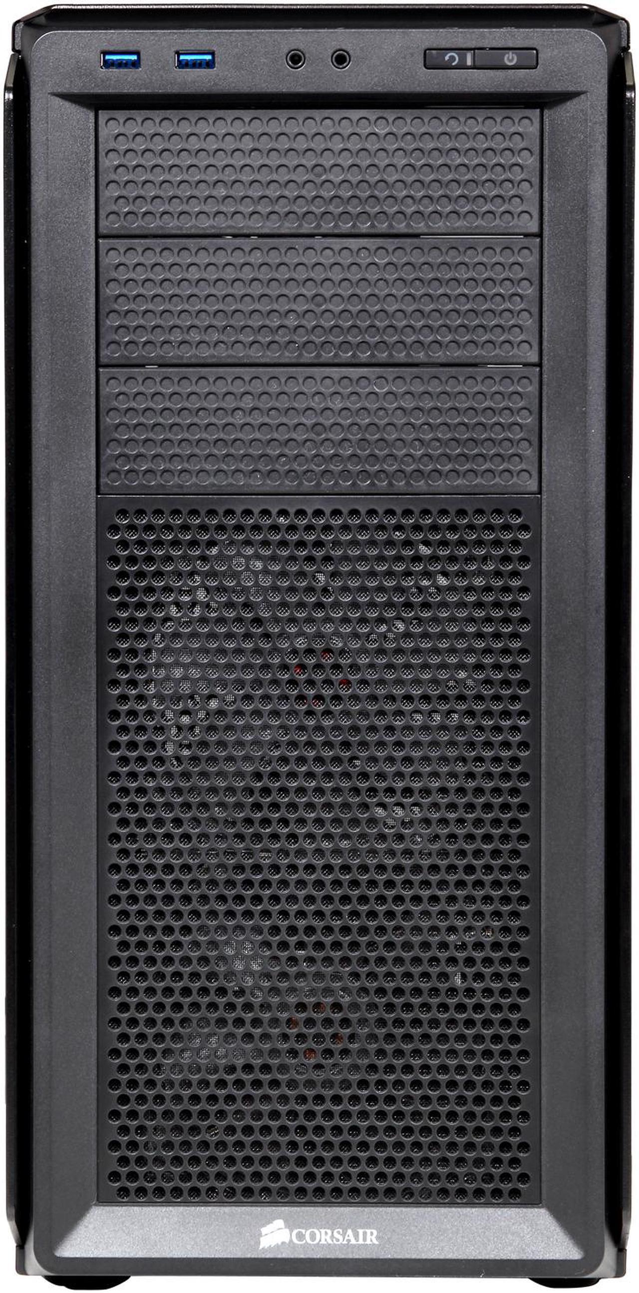 Alt view image 3 of 9 - Corsair Graphite Series 230T CC-9011036-WW Black ATX Mid Tower Computer Case Solid Black Side Panel