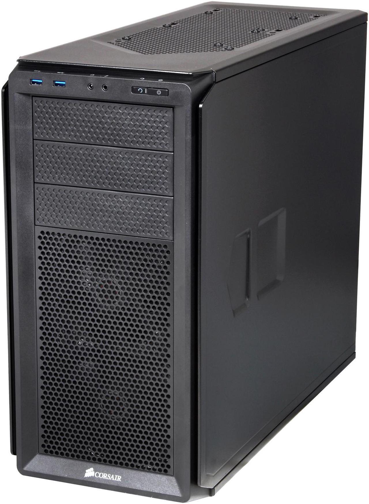Alt view image 4 of 9 - Corsair Graphite Series 230T CC-9011036-WW Black ATX Mid Tower Computer Case Solid Black Side Panel