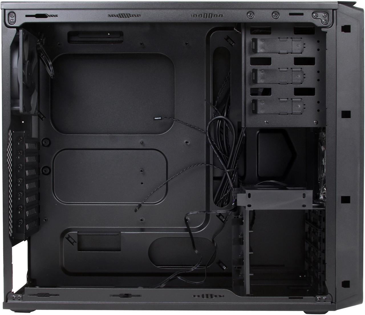 Alt view image 7 of 9 - Corsair Graphite Series 230T CC-9011036-WW Black ATX Mid Tower Computer Case Solid Black Side Panel