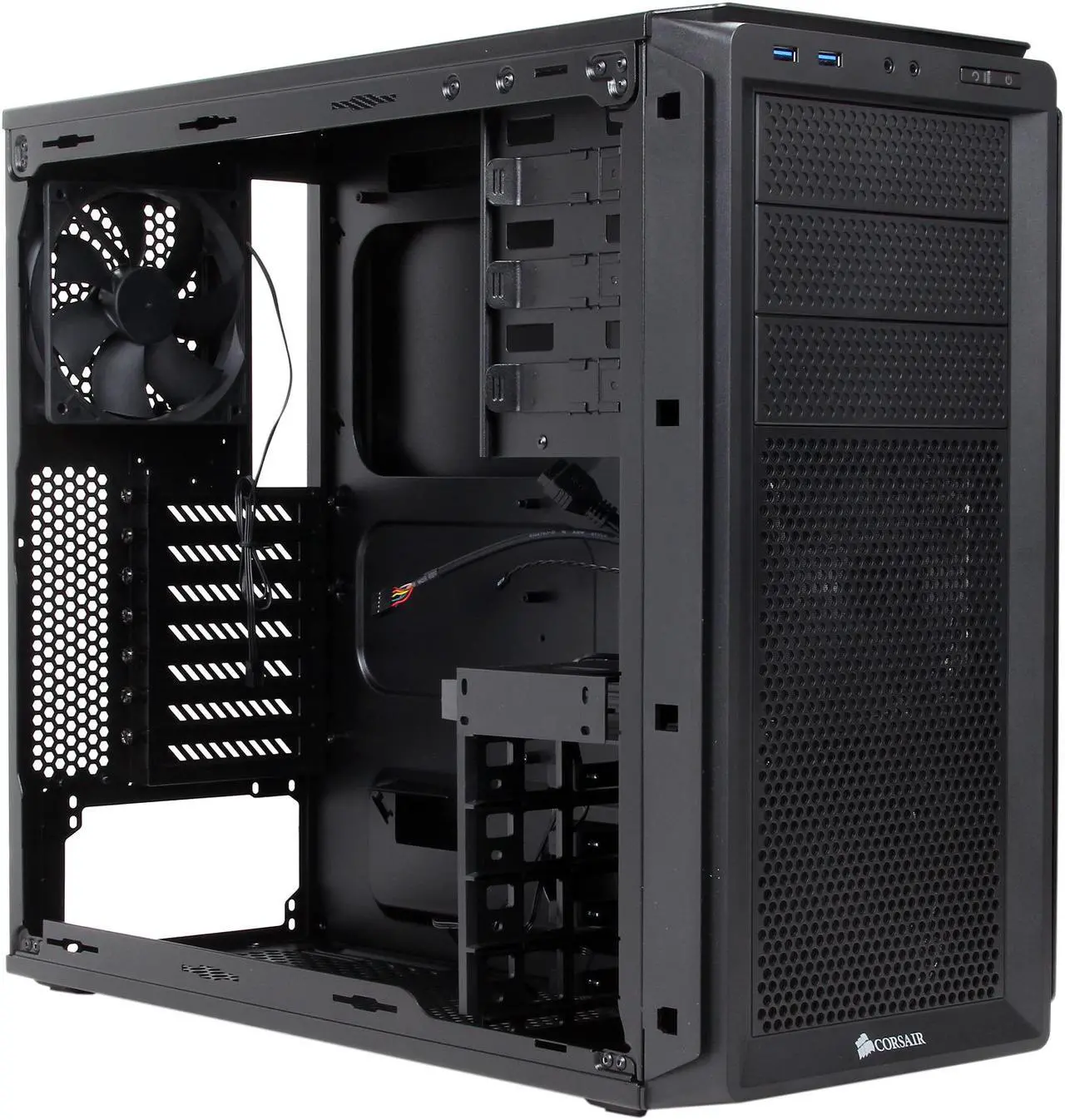 Alt view image 8 of 8 - Corsair, Graphite Series 230T Windowed Compact Mid-Tower Case, CC-9011042-WW
