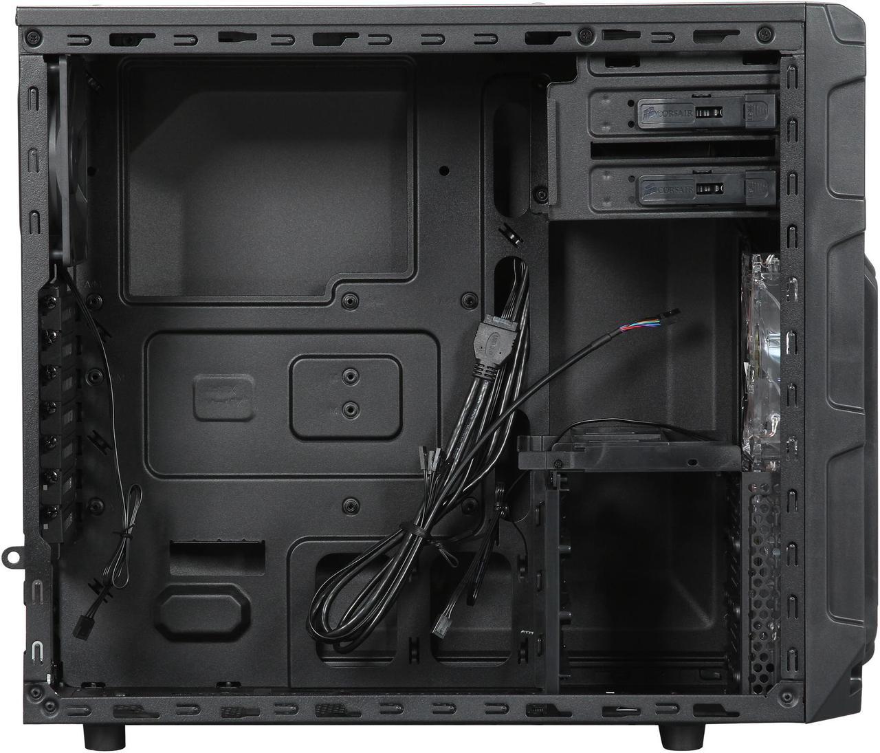Alt view image 6 of 9 - Corsair Carbide Series SPEC-03 Black Steel / Plastic ATX Mid Tower Gaming Case