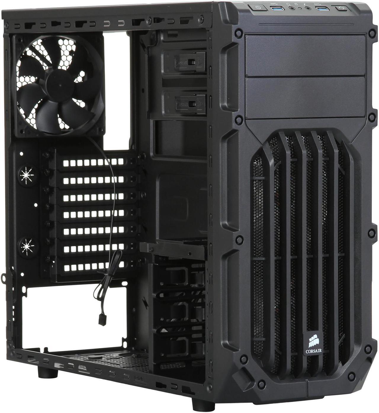 Alt view image 7 of 9 - Corsair Carbide Series SPEC-03 Black Steel / Plastic ATX Mid Tower Gaming Case