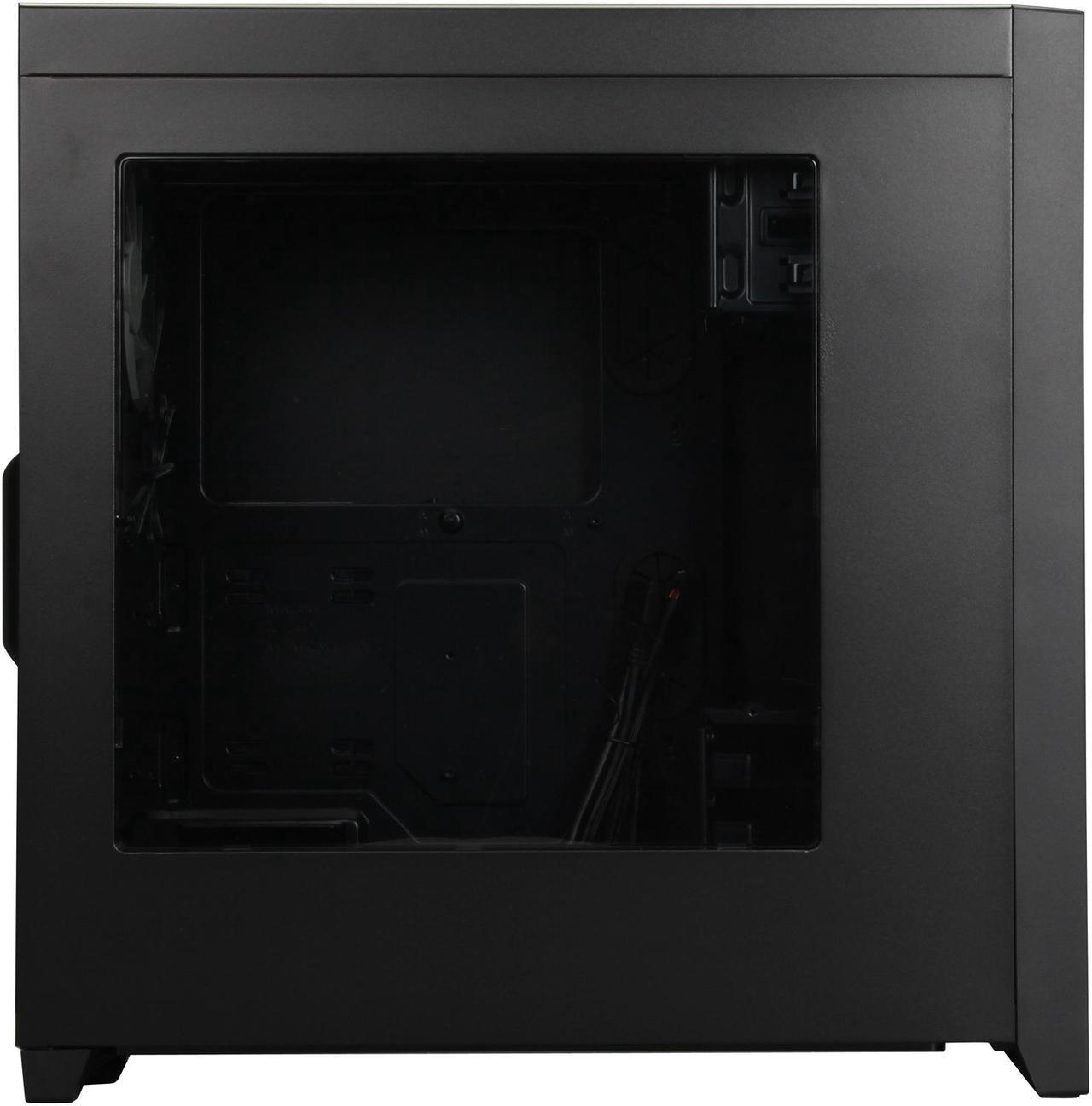Alt view image 5 of 12 - Corsair Obsidian Series 450D Black Brushed Aluminum and Steel ATX Mid Tower Gaming Computer Case