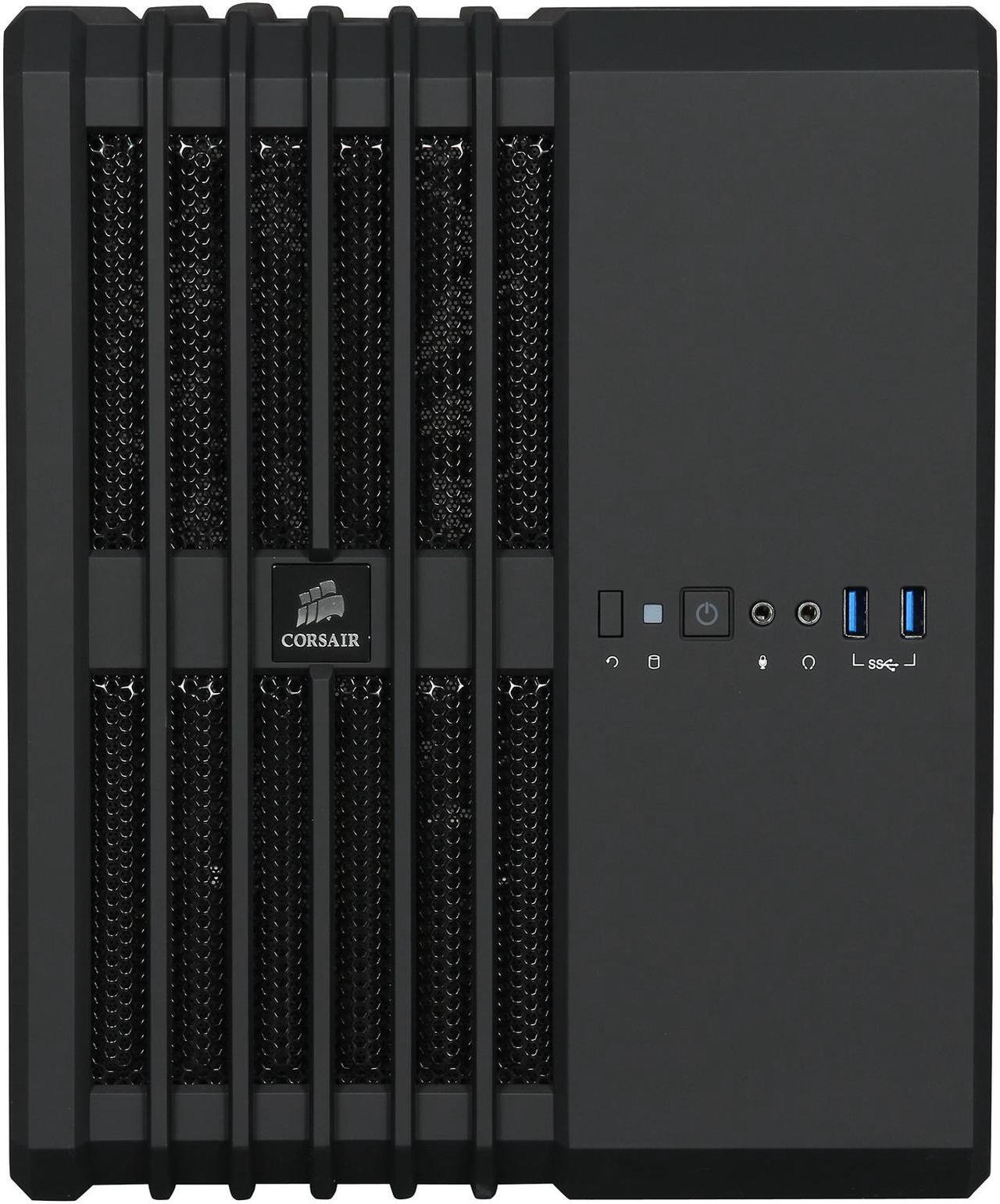 Alt view image 3 of 10 - Corsair Carbide Series Air 240 CC-9011070-WW Black Steel Micro ATX / Mini-ITX Air 240 High Airflow MicroATX and Mini-ITX PC Case