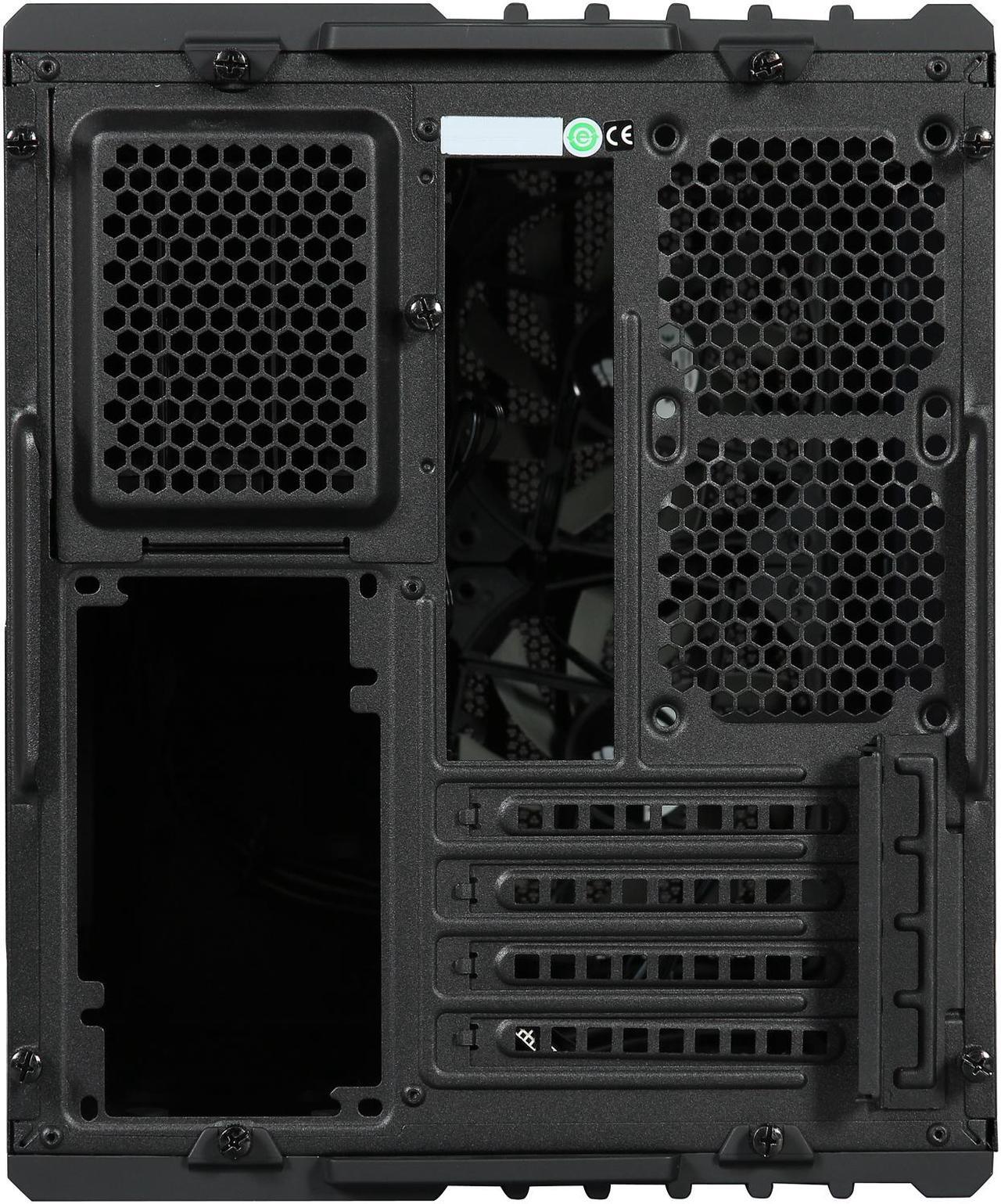 Alt view image 6 of 10 - Corsair Carbide Series Air 240 CC-9011070-WW Black Steel Micro ATX / Mini-ITX Air 240 High Airflow MicroATX and Mini-ITX PC Case