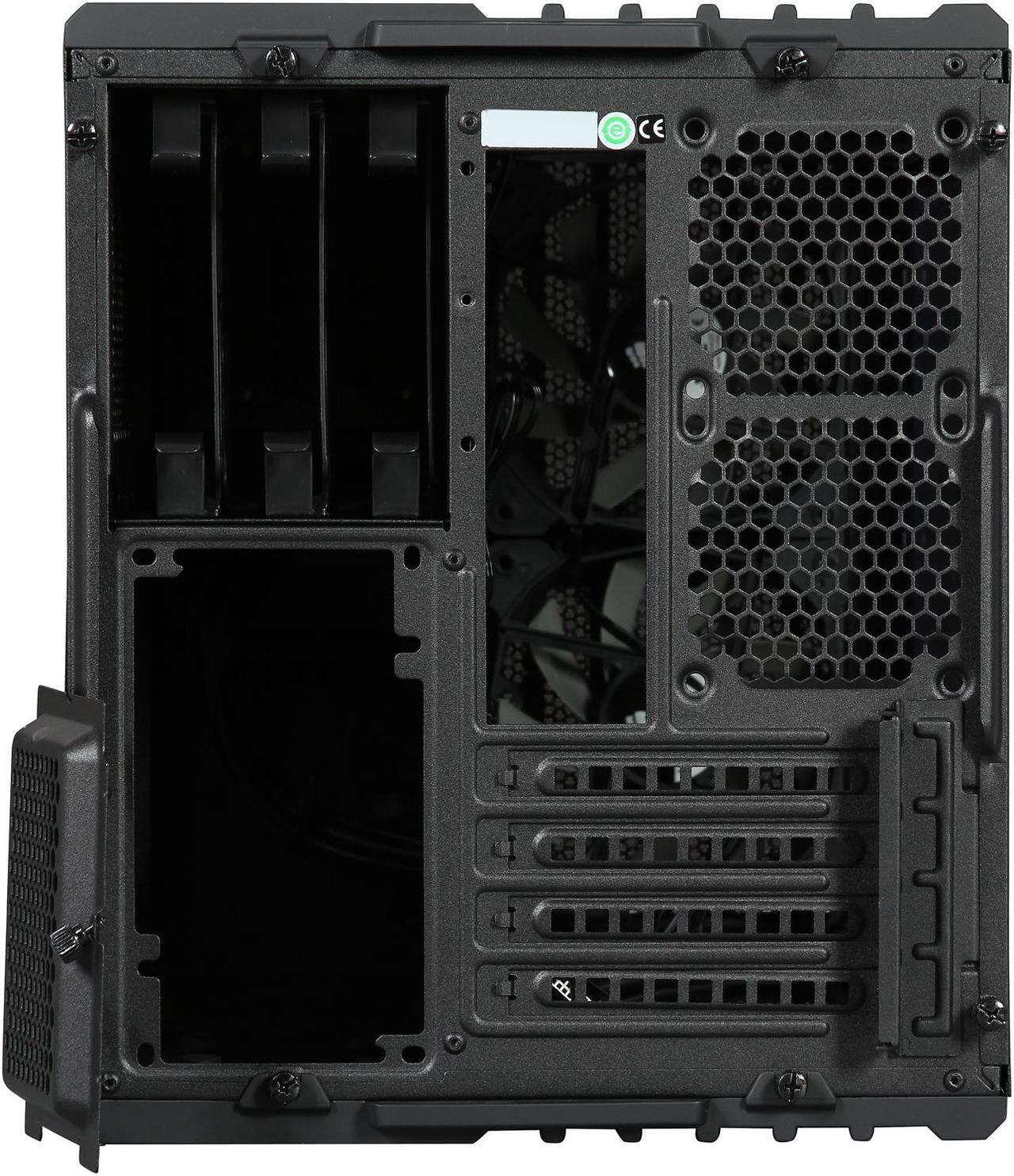 Alt view image 7 of 10 - Corsair Carbide Series Air 240 CC-9011070-WW Black Steel Micro ATX / Mini-ITX Air 240 High Airflow MicroATX and Mini-ITX PC Case