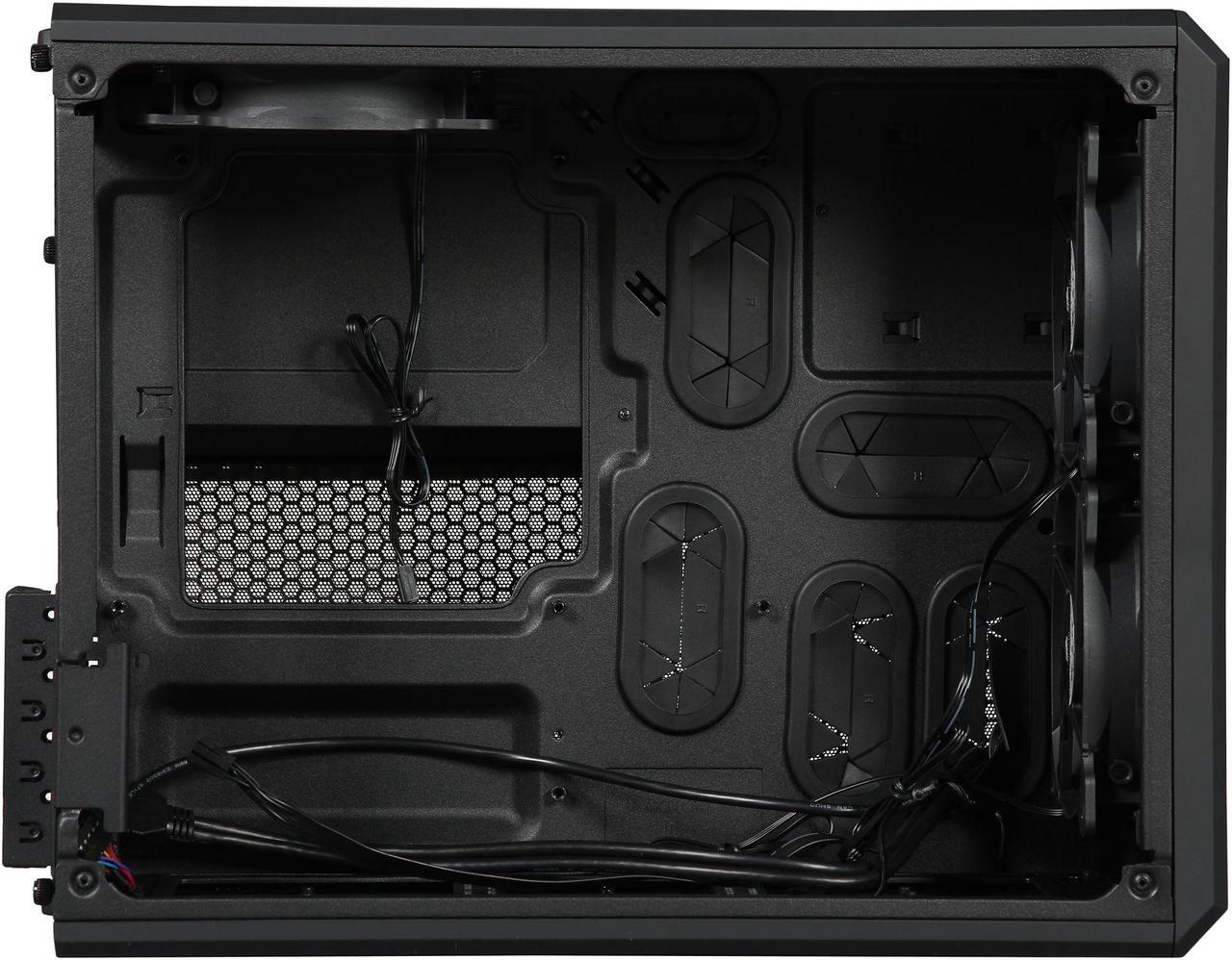 Alt view image 9 of 10 - Corsair Carbide Series Air 240 CC-9011070-WW Black Steel Micro ATX / Mini-ITX Air 240 High Airflow MicroATX and Mini-ITX PC Case