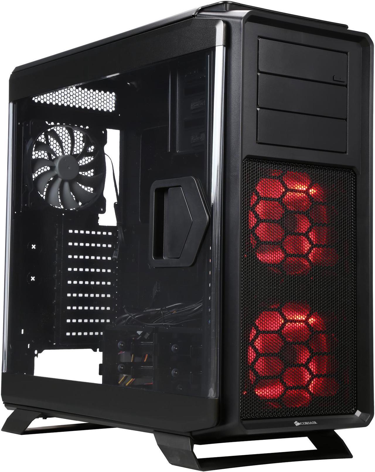 Main image of Corsair Graphite Series 760T Black Full Tower Windowed Case
