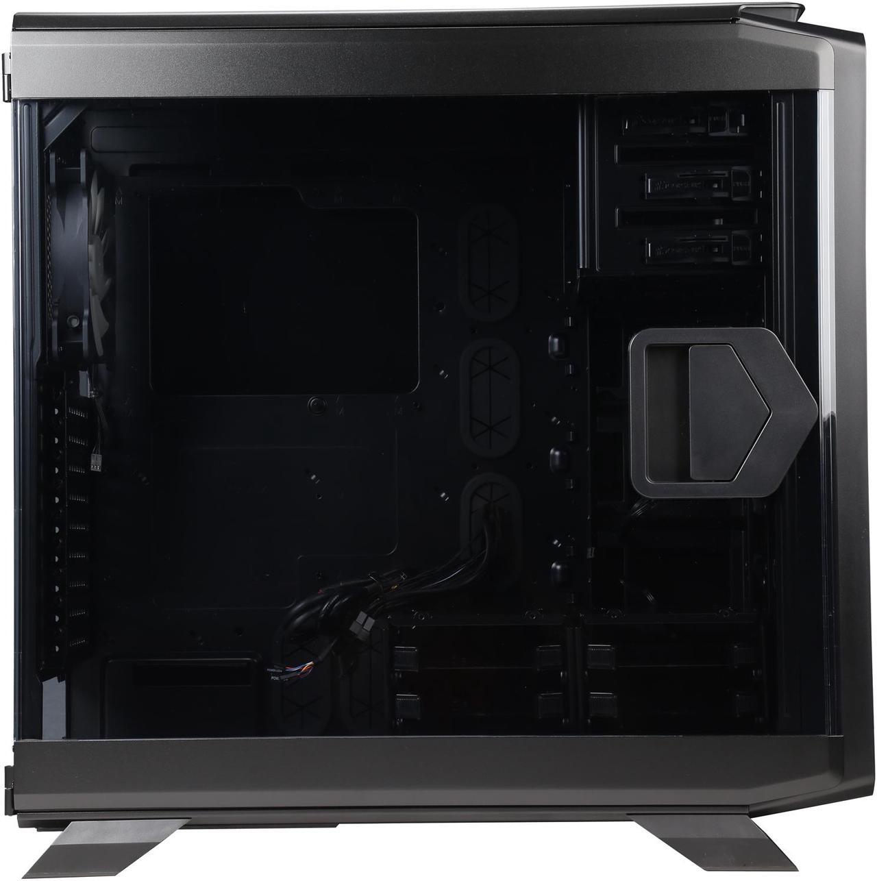 Alt view image 4 of 8 - Corsair Graphite Series 760T Black Full Tower Windowed Case