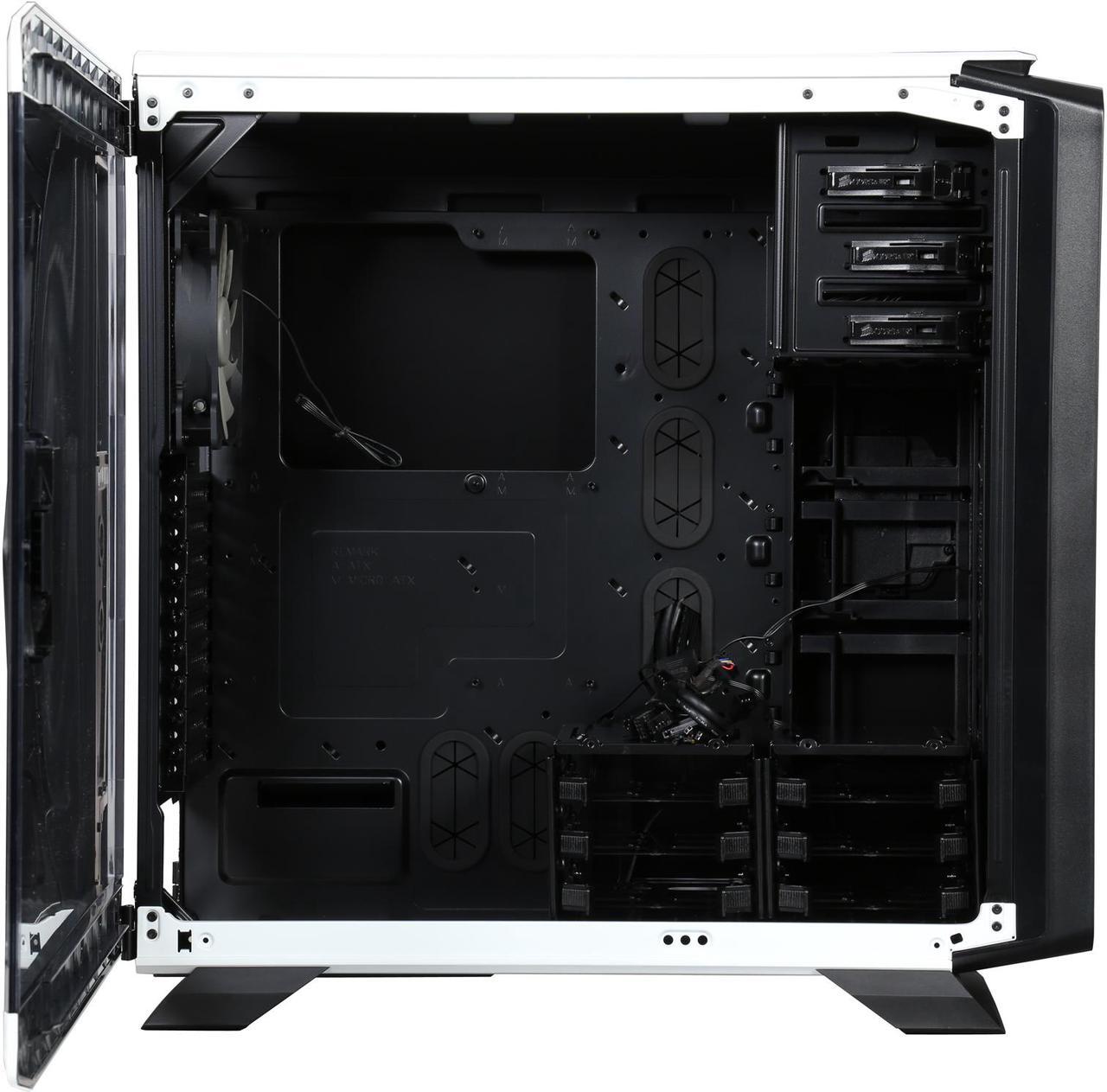Alt view image 6 of 9 - Corsair  Graphite Series 760T CC-9011074-WW White Full Tower Windowed Case