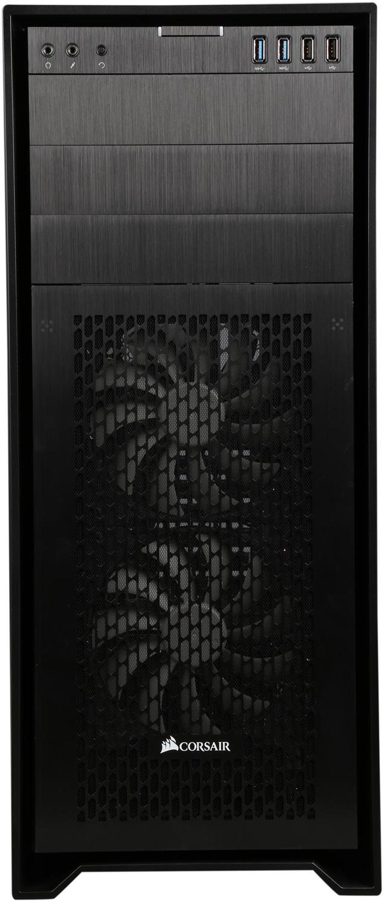 Alt view image 13 of 12 - Corsair Obsidian Series 750D Airflow CC-9011078-WW Black Brushed Aluminum and Steel ATX Full Tower Computer Case