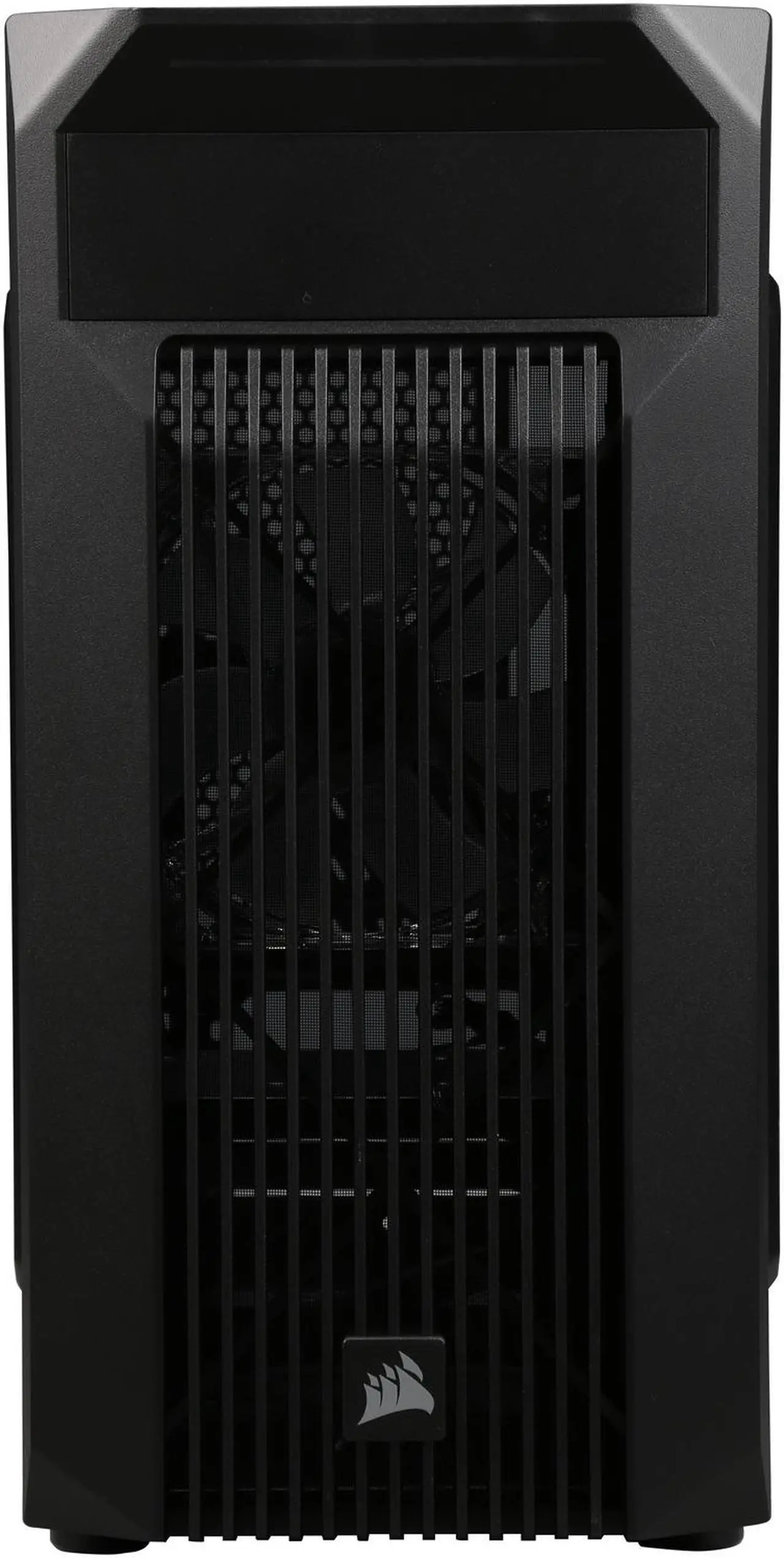 Alt view image 3 of 8 - Corsair Carbide Series SPEC-M2 Black Micro ATX Computer Case