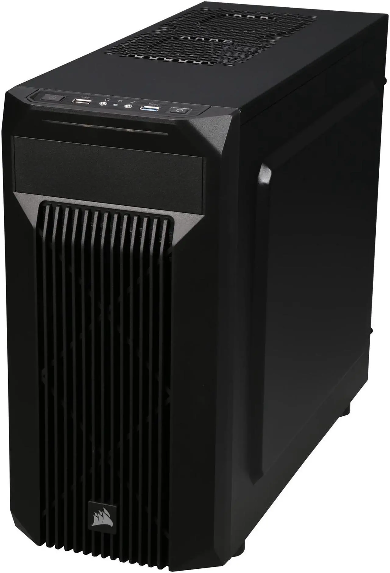 Alt view image 4 of 8 - Corsair Carbide Series SPEC-M2 Black Micro ATX Computer Case