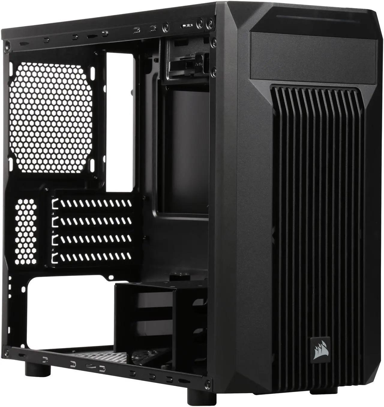 Alt view image 8 of 8 - Corsair Carbide Series SPEC-M2 Black Micro ATX Computer Case