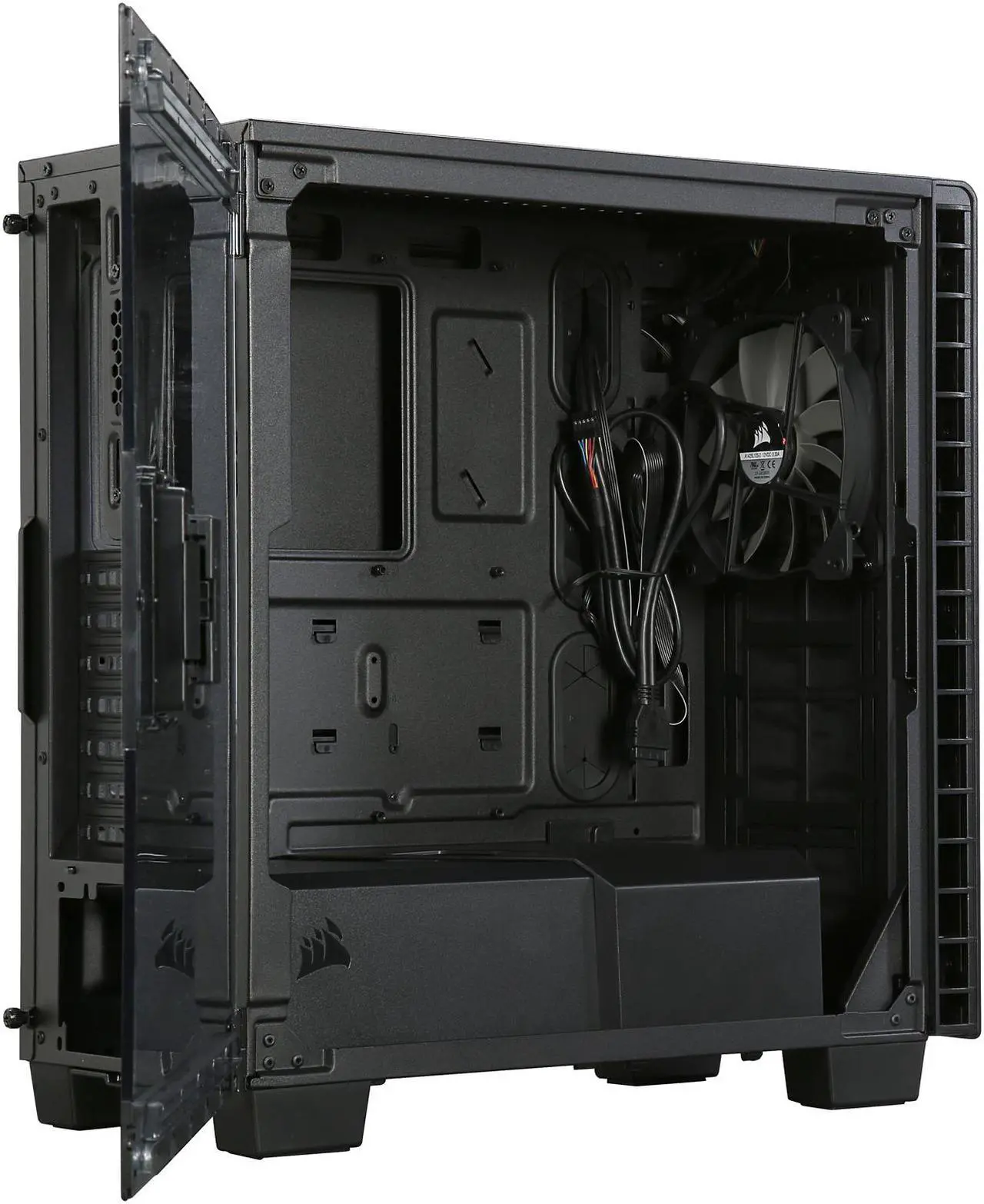 Alt view image 7 of 10 - Corsair Carbide Series Clear 400C Compact Mid-Tower Case (CC-9011081-WW)