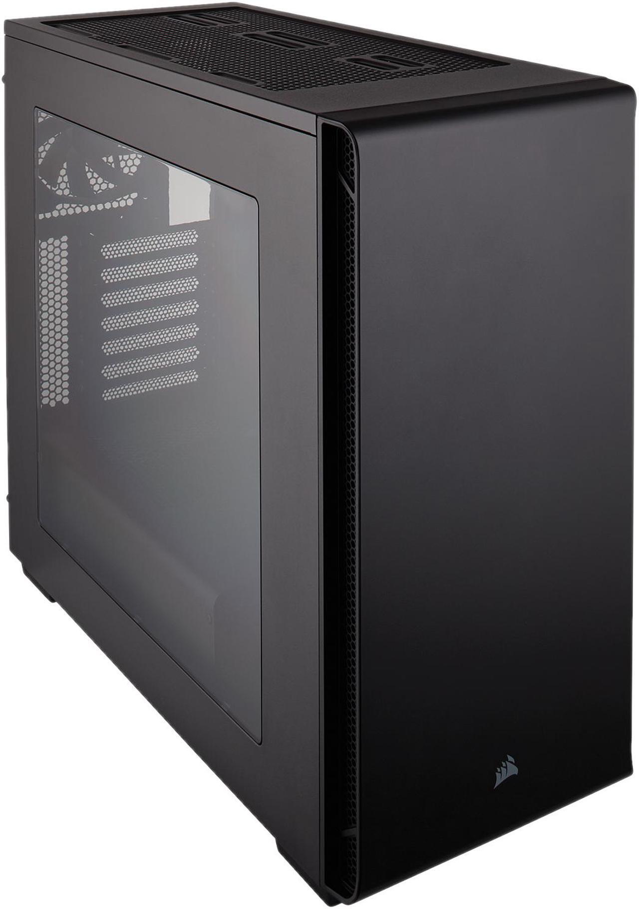 Alt view image 2 of 18 - Corsair Carbide Series 270R CC-9011105-WW Black Steel Windowed ATX Mid Tower Computer Case