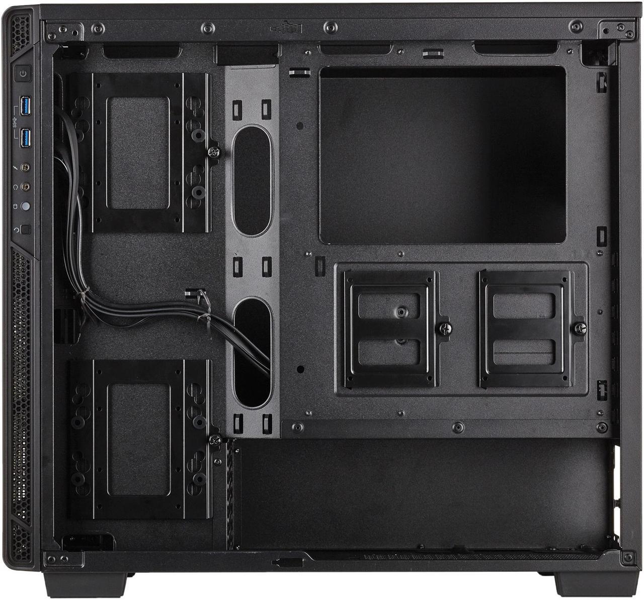 Alt view image 9 of 18 - Corsair Carbide Series 270R CC-9011105-WW Black Steel Windowed ATX Mid Tower Computer Case