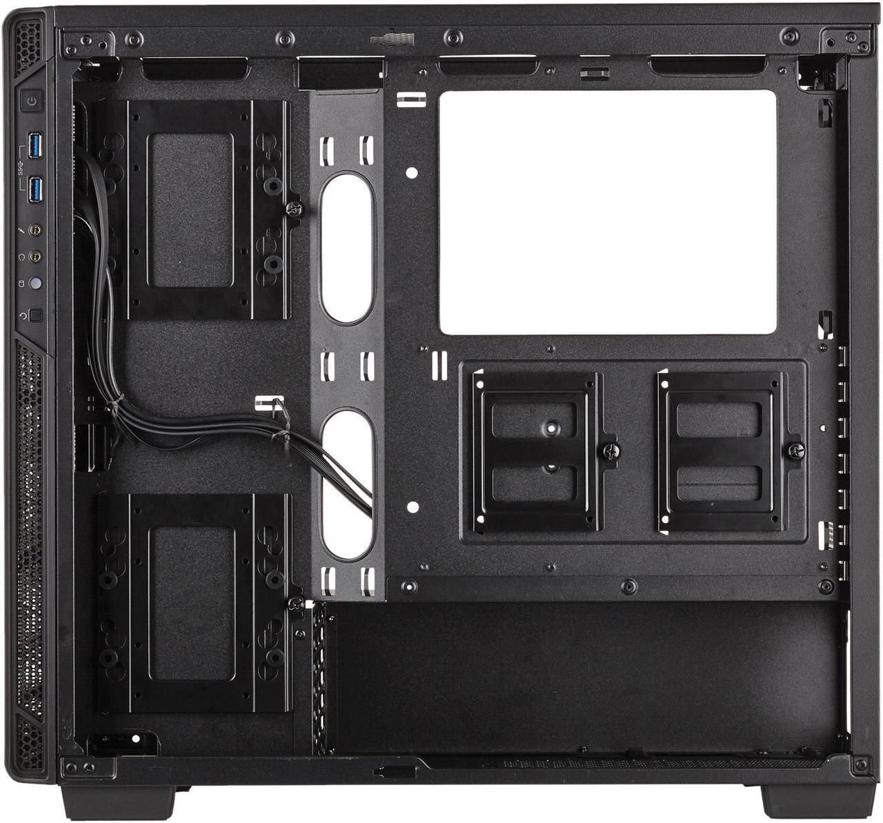 Alt view image 7 of 18 - Corsair Carbide Series 270R CC-9011105-WW Black Steel Windowed ATX Mid Tower Computer Case