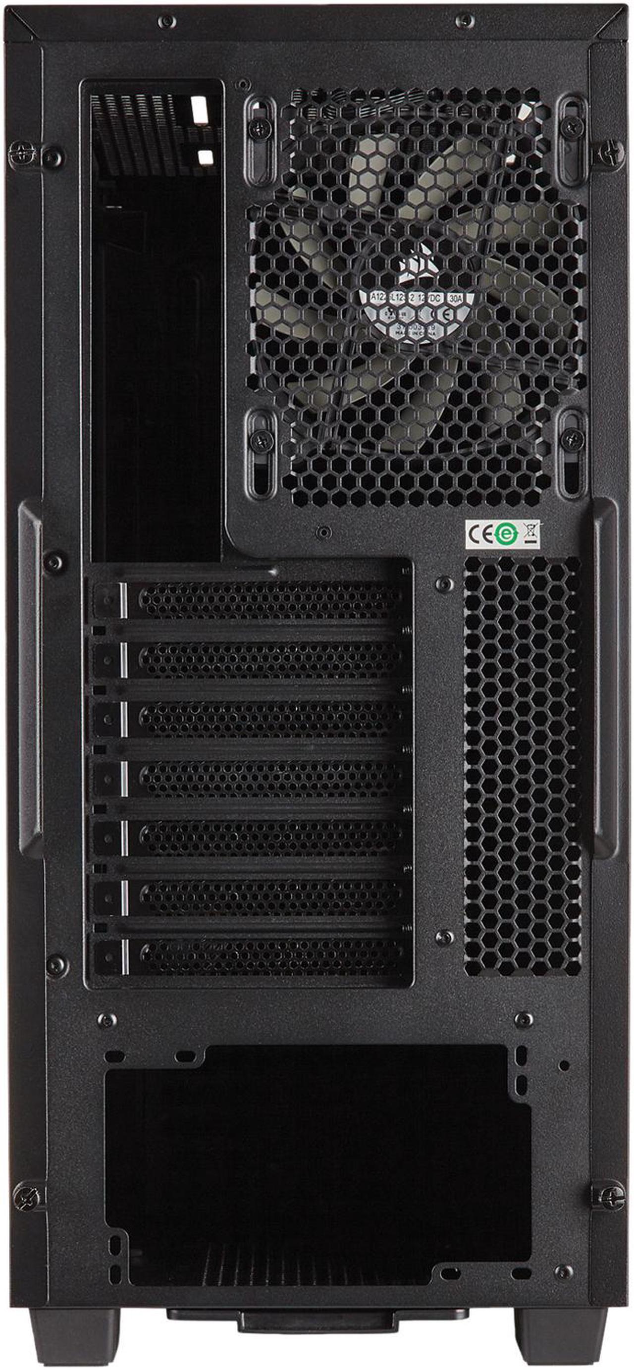Alt view image 10 of 18 - Corsair Carbide Series 270R CC-9011105-WW Black Steel Windowed ATX Mid Tower Computer Case