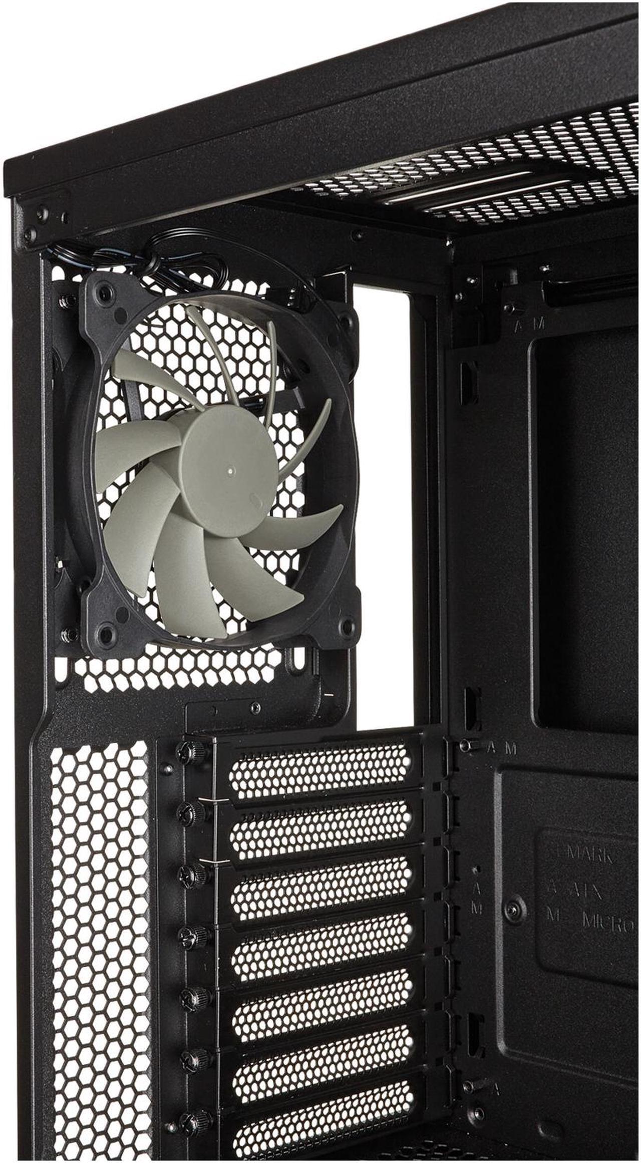 Alt view image 13 of 18 - Corsair Carbide Series 270R CC-9011105-WW Black Steel Windowed ATX Mid Tower Computer Case