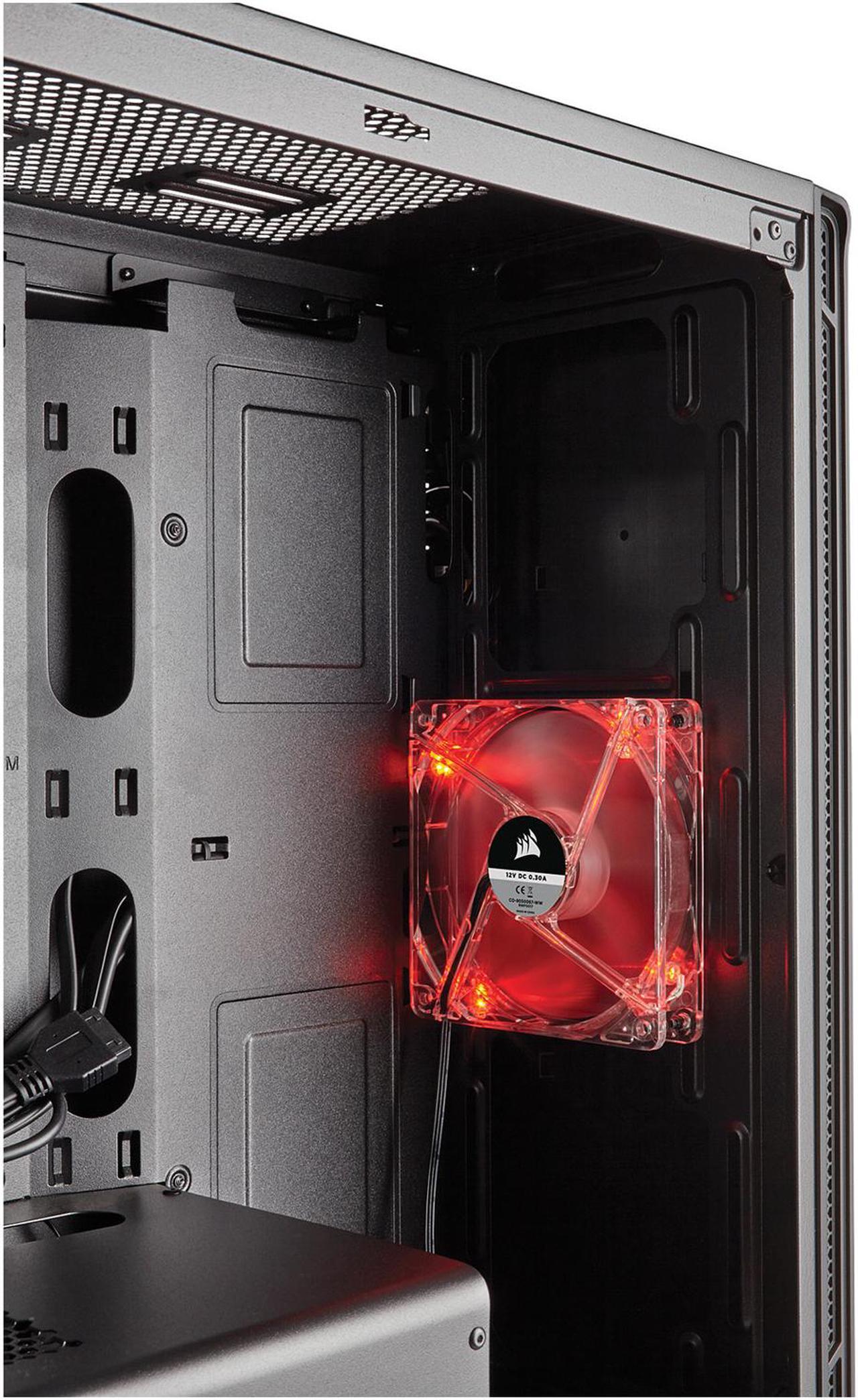 Alt view image 14 of 18 - Corsair Carbide Series 270R CC-9011105-WW Black Steel Windowed ATX Mid Tower Computer Case