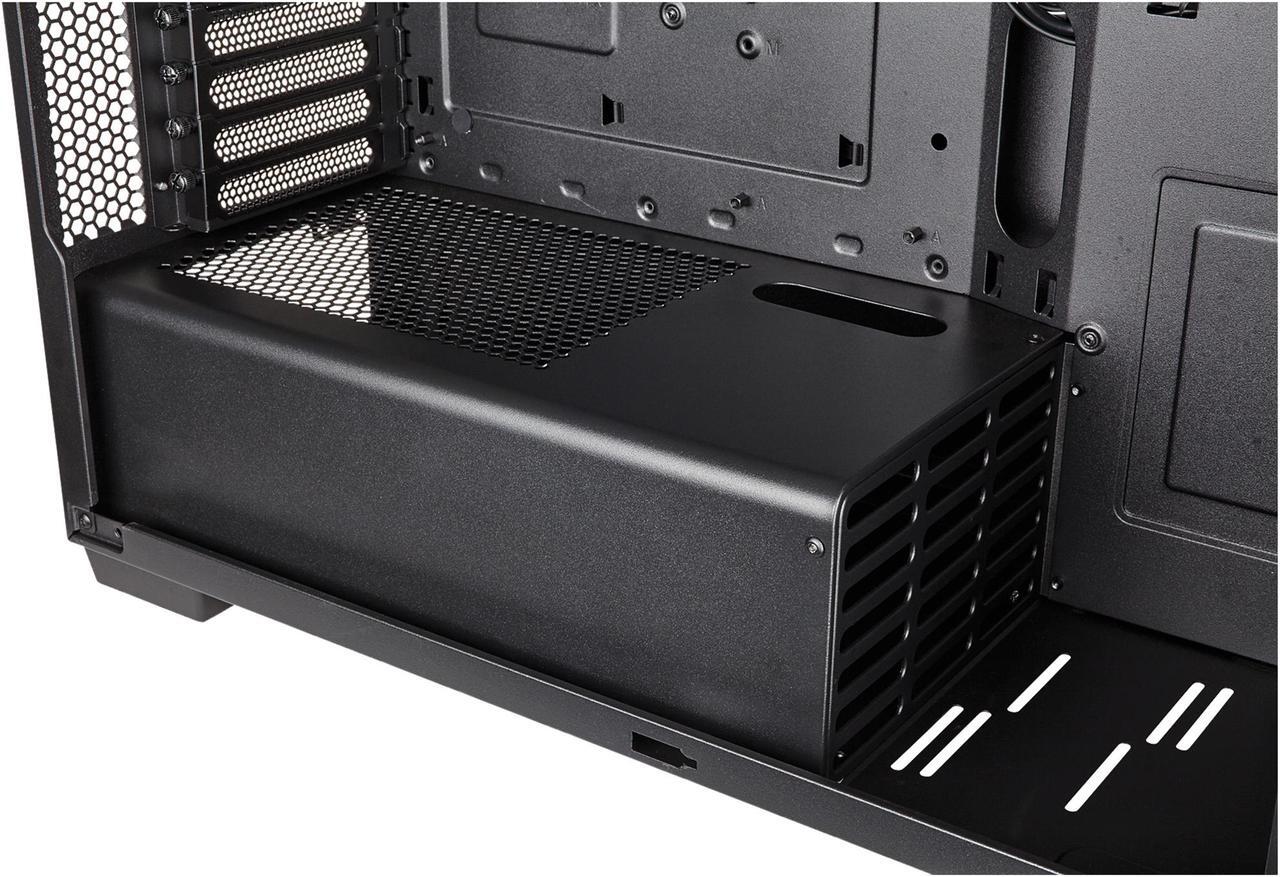 Alt view image 15 of 18 - Corsair Carbide Series 270R CC-9011105-WW Black Steel Windowed ATX Mid Tower Computer Case