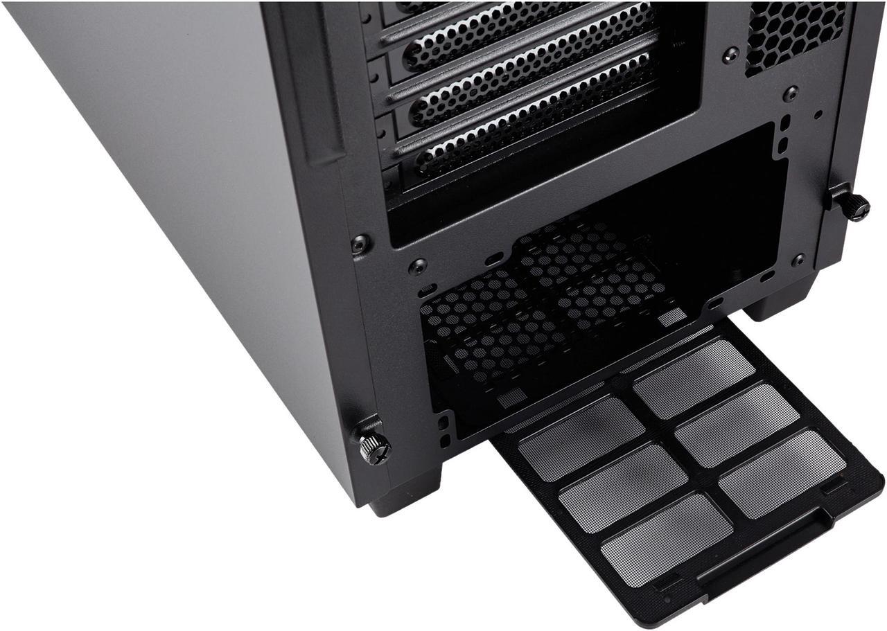 Alt view image 17 of 18 - Corsair Carbide Series 270R CC-9011105-WW Black Steel Windowed ATX Mid Tower Computer Case