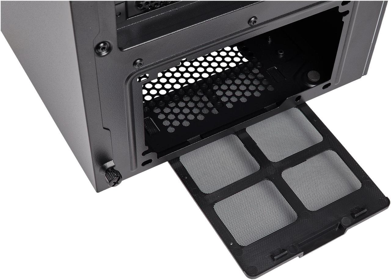 Alt view image 14 of 18 - Corsair Carbide Series 275R CC-9011130-WW Black Steel, Plastic, Acrylic Window Side Panel ATX Mid Tower Gaming Case