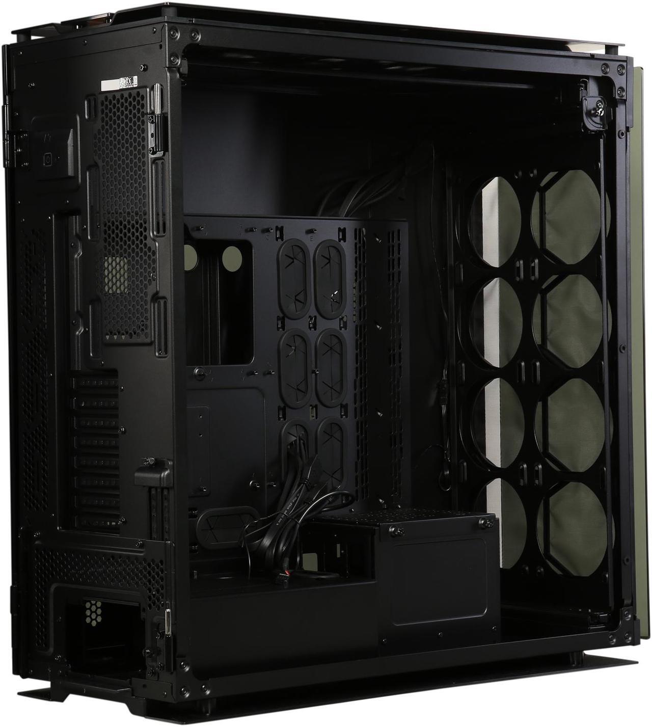 Alt view image 8 of 12 - Corsair Obsidian Series 1000D CC-9011148-WW Super Tower Case, Premium Tempered Glass and Aluminum Smart Case