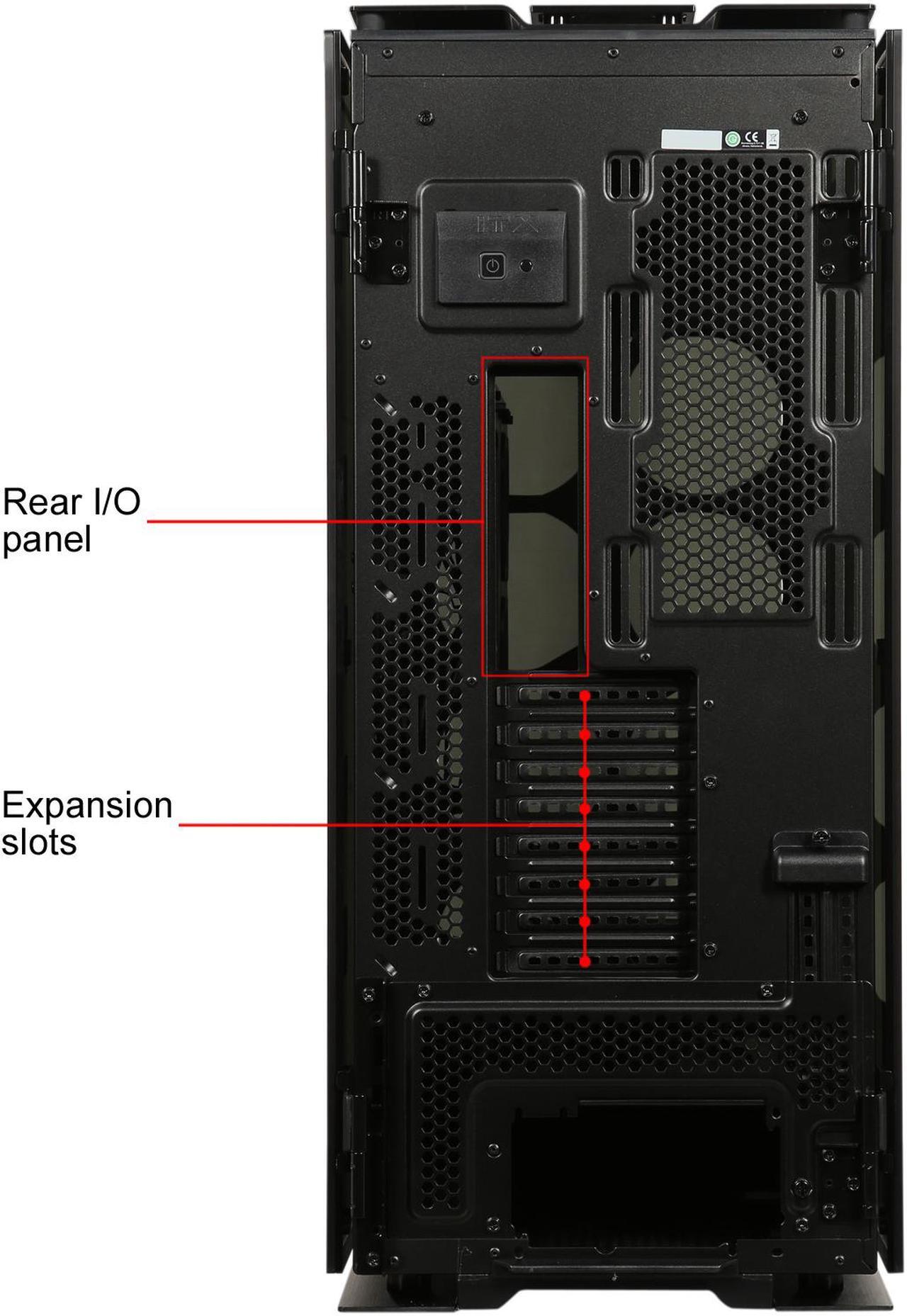 Alt view image 11 of 12 - Corsair Obsidian Series 1000D CC-9011148-WW Super Tower Case, Premium Tempered Glass and Aluminum Smart Case