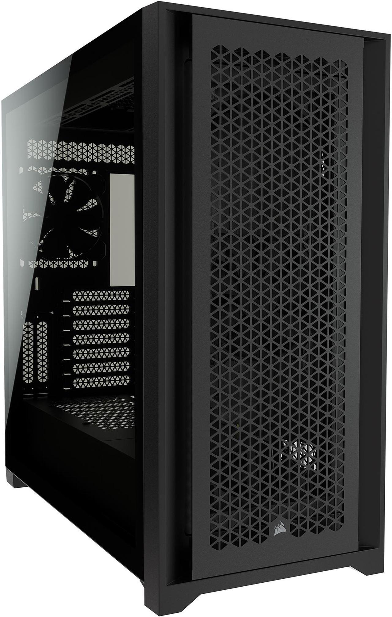 Corsair 5000D Airflow Tempered Glass Mid-Tower ATX PC Case, Black, CC-9011210-WW