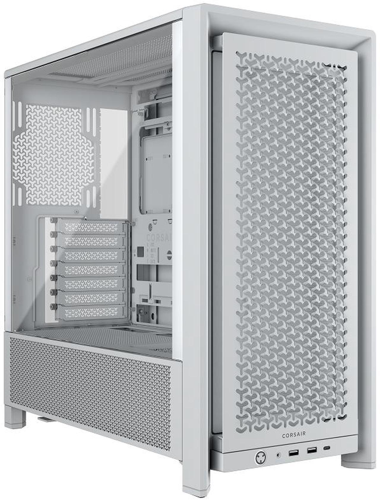 Main image of Corsair Frame 4000D White Steel / Tempered Glass ATX Mid Tower Computer Case