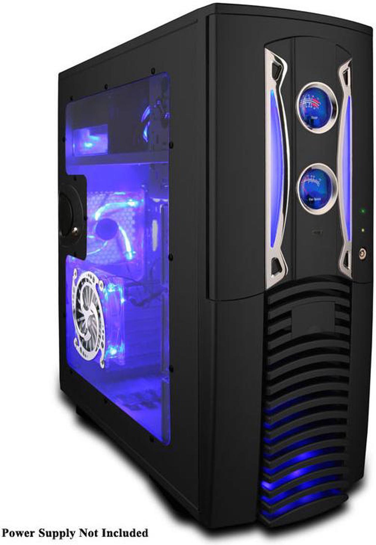 Main image of APEVIA X-PLEASURE-BK Black Aluminum ATX Full Tower Computer Case