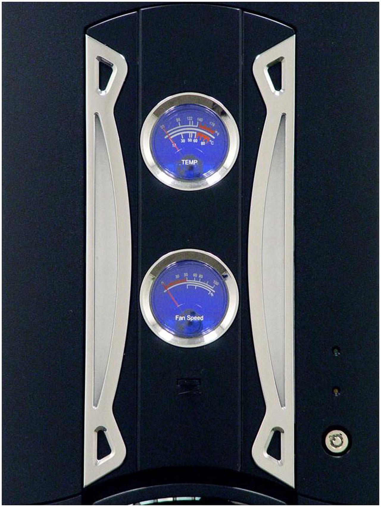 Alt view image 5 of 9 - APEVIA X-PLEASURE-BK Black Aluminum ATX Full Tower Computer Case