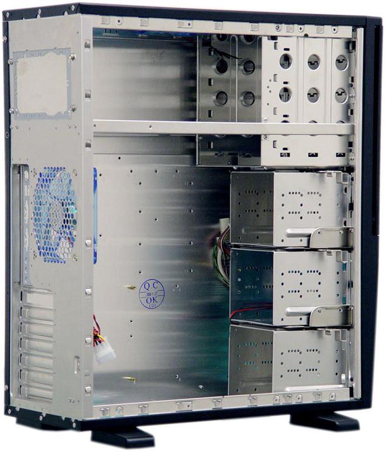 Alt view image 8 of 9 - APEVIA X-PLEASURE-BK Black Aluminum ATX Full Tower Computer Case